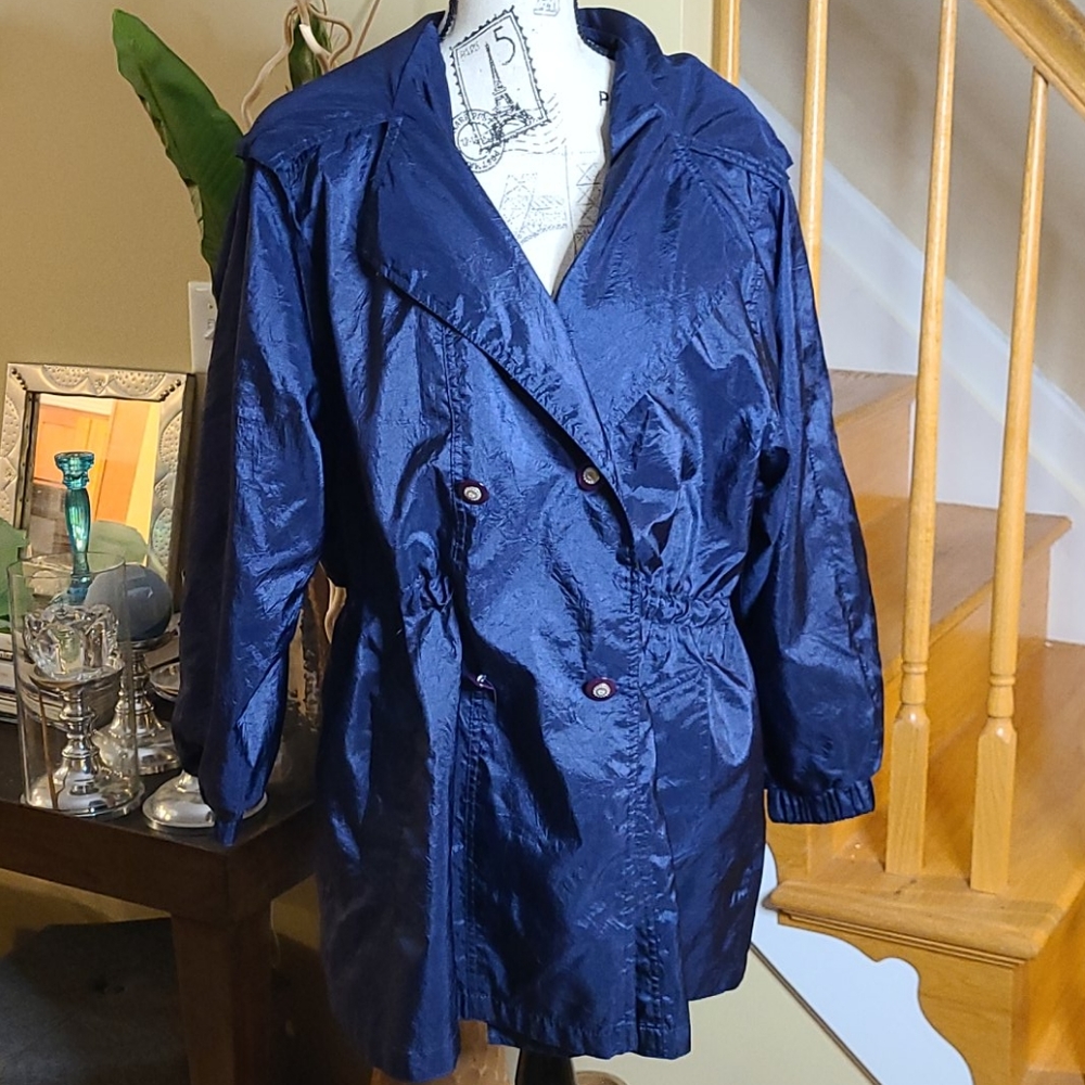 Navy Blue Spring Coat